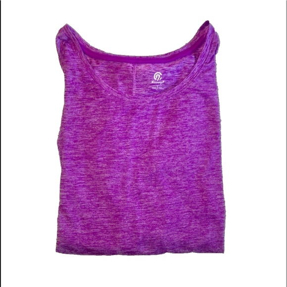 NWOT- Champion Purple Work Out Tee - Picture 2 of 3